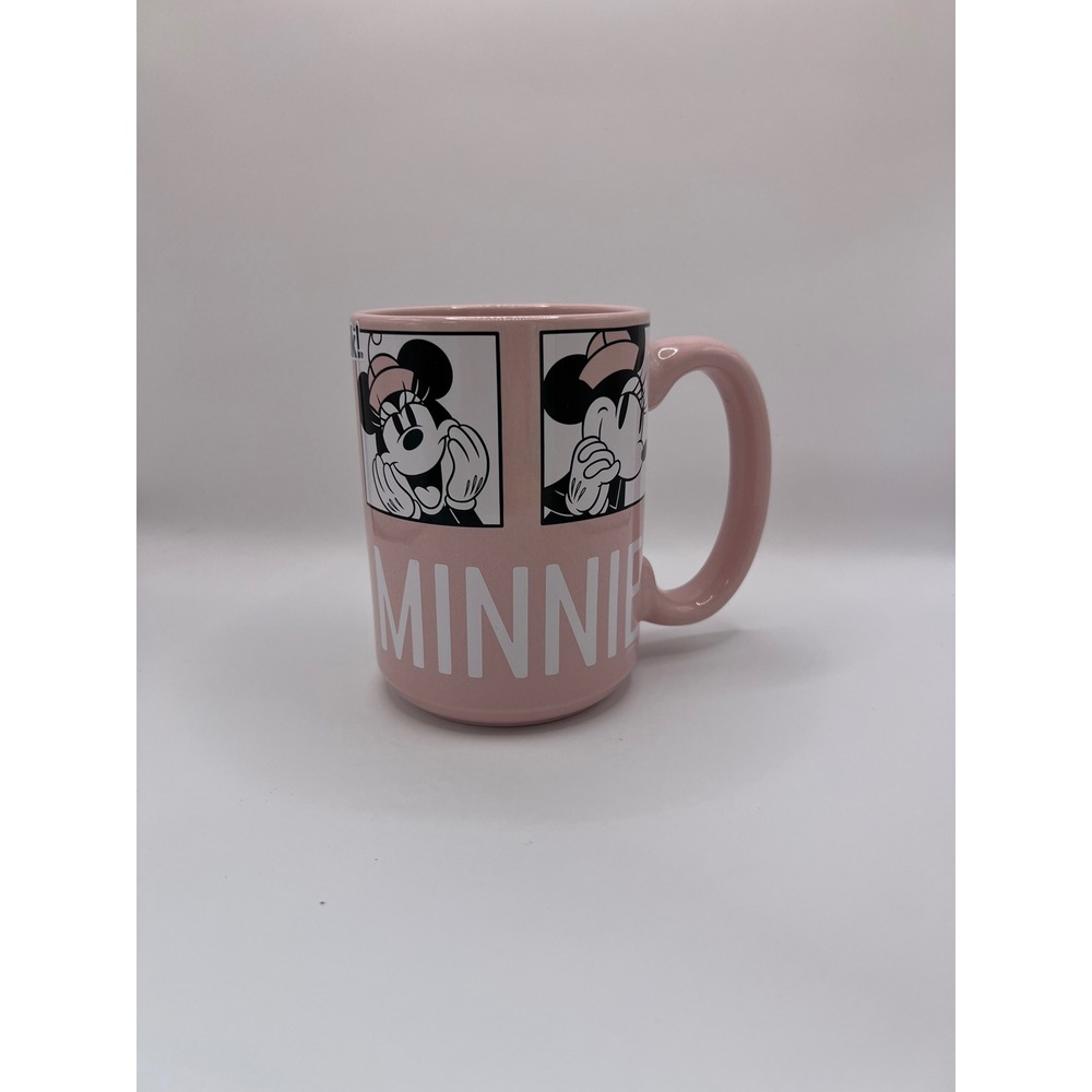 Disney Minnie Mouse Coffee Tea Mug Pink Different Faces of Minnie So Cute!!!!